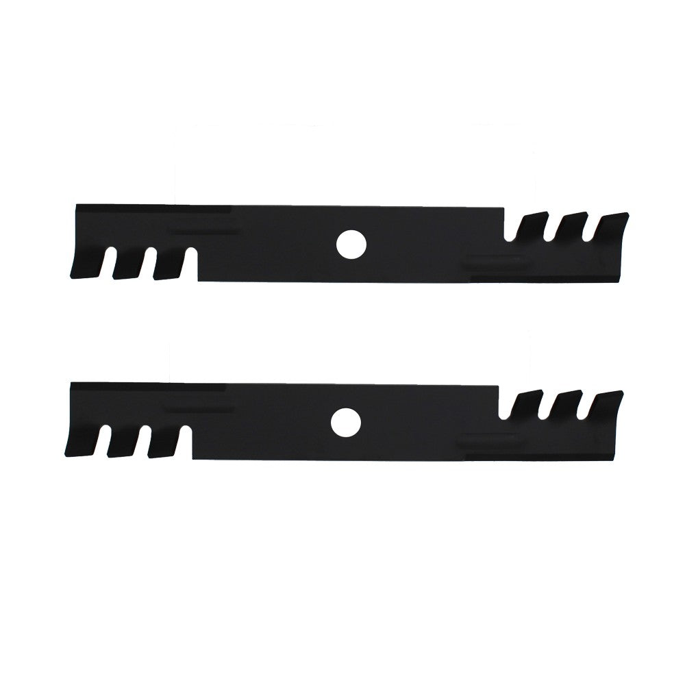 Qty 2: Toothed Mulching Mower Blade 18" X 15/16" Fits Toro