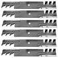 Qty 6: Mulching Blade (Toothed) Fits Hustler Replaces 601124