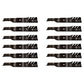 AM106634 Qty 12: Mulcher Blade Fits John Deere