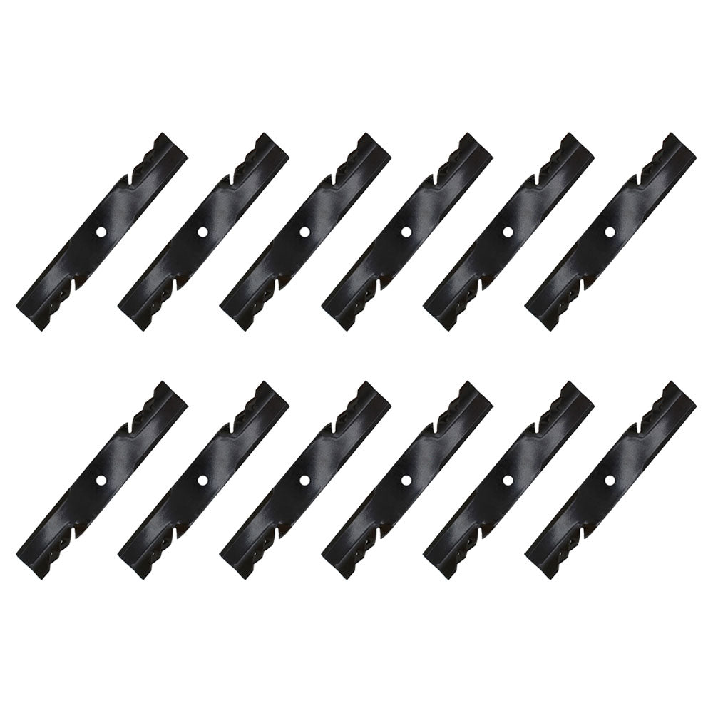 AM106634 Qty 12: Mulcher Blade Fits John Deere