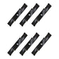 AM106634 Qty 6: Mulcher Blade Fits John Deere