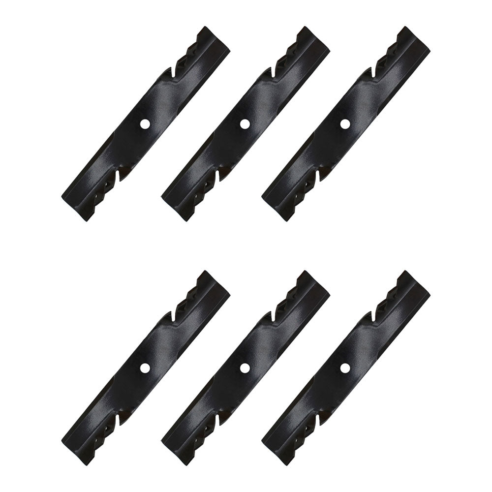 AM106634 Qty 6: Mulcher Blade Fits John Deere