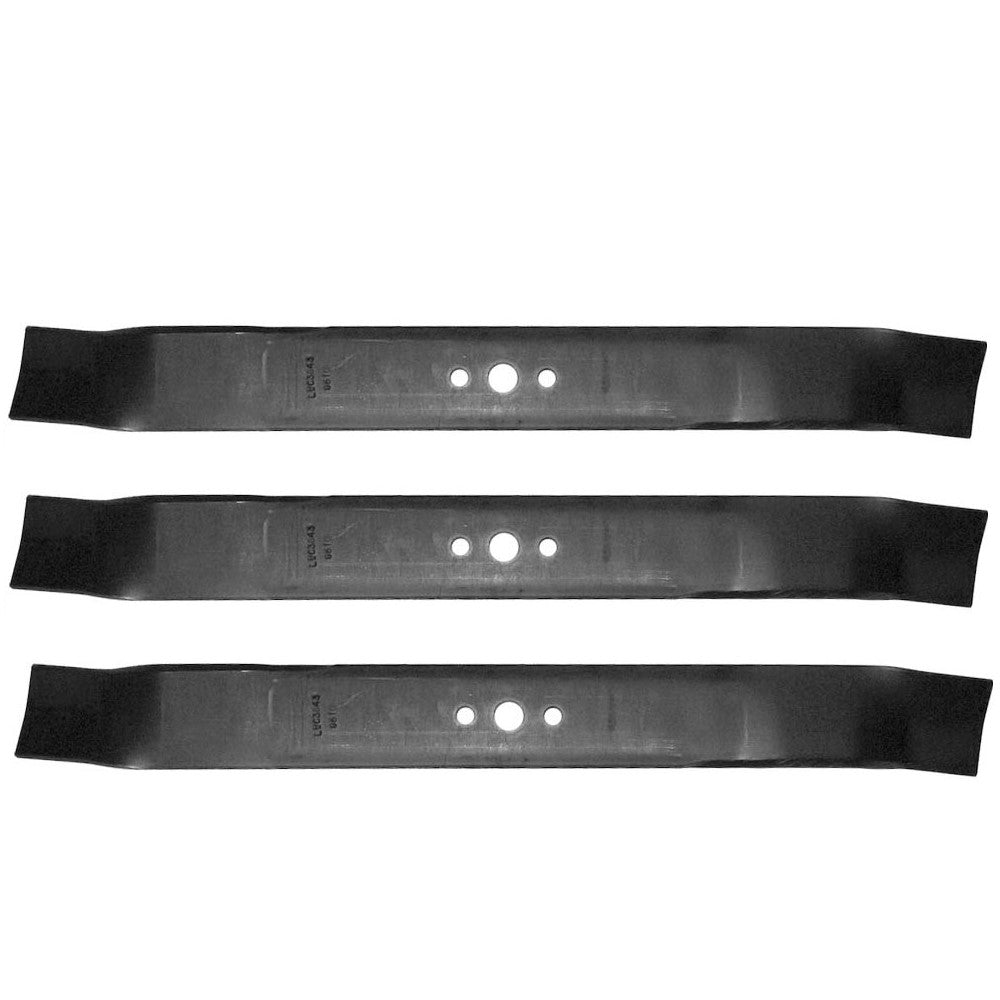 (3) Blades Fits AYP Fits Craftsman Fits Husqvarna Fits Poulan 21" Push Mower