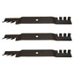 3 Fits Scag Yazoo 61" Predator Mulching Mower Blades 48111 482464 48304 101733