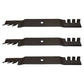 3 Mulching Blades For 61 Wright Stander 71440003 50170"
