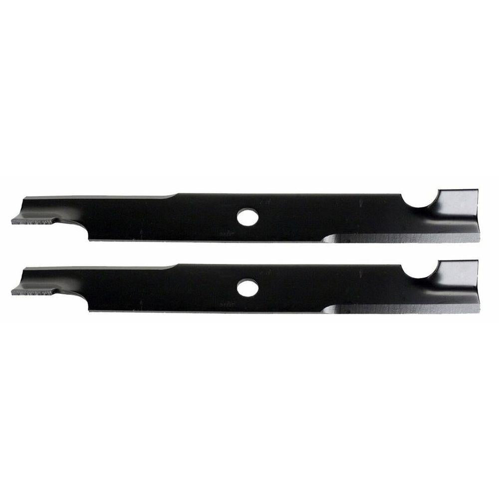1-303146 Qty 2: Notched Mower Blade - 18" X 5/8" Fits Exmark Lazer Z Lazer Z HP