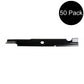 103-2528 Qty 50: Notched Mower Blade - 18" X 5/8" Fits Toro Turbo Force