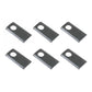Mower Blades 6 Pack Fits Krone 240 241 281 Disc Mower