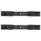 5705-3 Qty 2: Right Hand Mulcher Blade
 Fits Walker 15-3445 15-3446 355-024