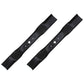 5705-3 Qty 2: Right Hand Mulcher Blade
 Fits Walker 15-3445 15-3446 355-024
