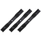 5705-3 Qty 3: Right Hand Mulcher Blade Fits Walker 42 Rear Discharge Deck