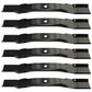 91-913 6pcs Mulcher Blade RH Fits Walker Lawn Mower with 42" and 52" Deck