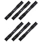91-913 6pcs Mulcher Blade RH Fits Walker Lawn Mower with 42" and 52" Deck