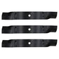 Set Of 3 Blades Fits Cub Cadet 94204415 FOR TANK M60 60" DECK