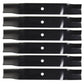 6-Pack Blades Fits Cub Cadet 01005338 for 60" Deck Tank Commercial