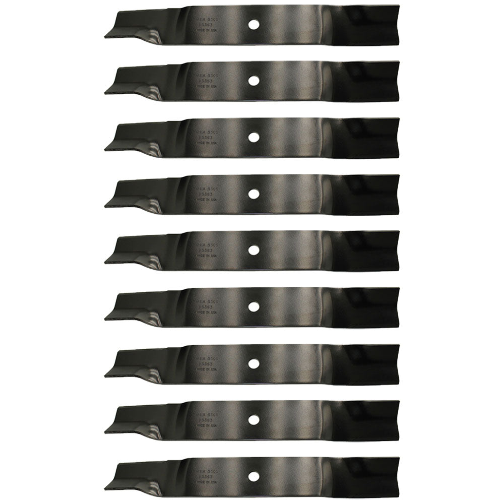 01005338 Qty 9: Fits Hi-Lift Blade Fits Cub Cadet 17AIDAGD010 Z-FORCE LZ60