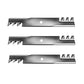 105-7718 Qty 3: Mulching Blade Fits Toro