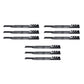 12421 Qty 9: Mulching Blade Fits Dixon 200 300 8025