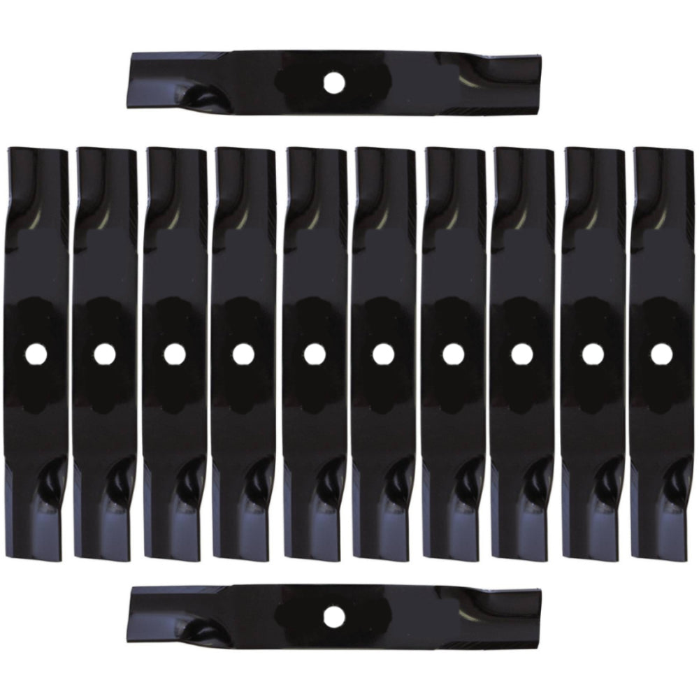 12pk Fits Hi-Lift Blade Fits John Deere 54 737 757 7H19 M655 X758 Z520A Z710A Z8
