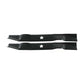 Set (2) Aftermarket Replacement Mulching Blades 532134148 Fits Poulan: 2 for 38"