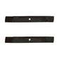 M139802 Qty 2: Mulching Mower Blade
 Fits Scotts S1642 S1742