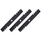 532187254 Qty 3: Toothed Mulching Blade  Fits Husqvarna EZ17 968999502 GTH2654