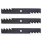 917187254 Qty 3: Toothed Mulching Blade  Fits Craftsman