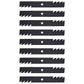 (9) Mulch Mower Blades Fits Craftsman Riding Mower 54" Deck 187254 187255 187256