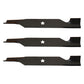 187256 Qty 3: Blade Fits Husqvarna 2354 GXLS GTH26K54T MZ5424S RZ5424 YTH26V54