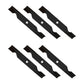 187256 Qty 6: Blade Fits Husqvarna 2354 GXLS GTH26K54T MZ5424S RZ5424 YTH26V54