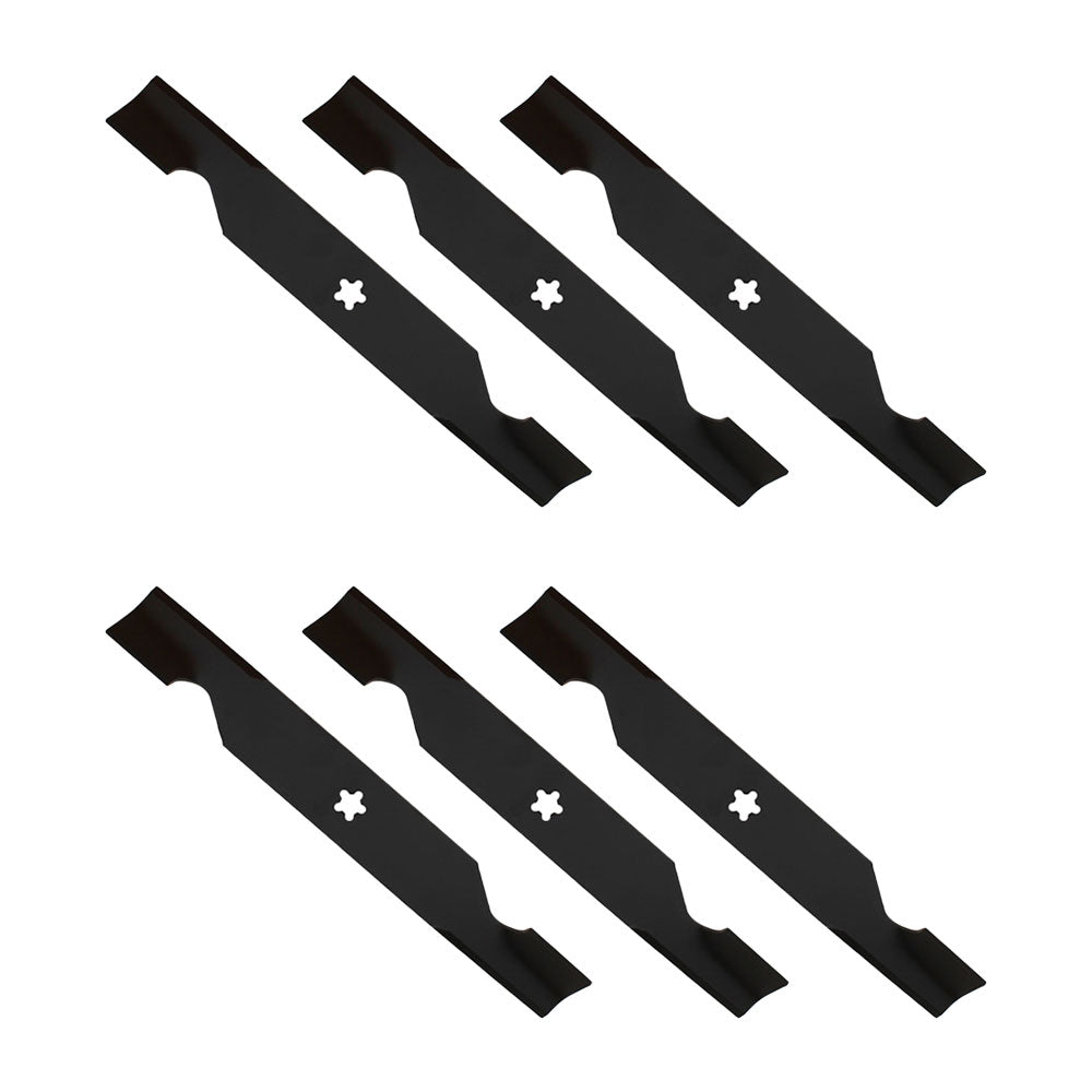 187256 Qty 6: Blade Fits Husqvarna 2354 GXLS GTH26K54T MZ5424S RZ5424 YTH26V54