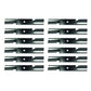 (12) A48110 Replacement XHT Blades Fits Scag Models: Several 32" & 48" Decks