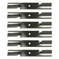 (6) A48110 Replacement XHT Blades Fits Scag Models: Several 32" & 48" Decks