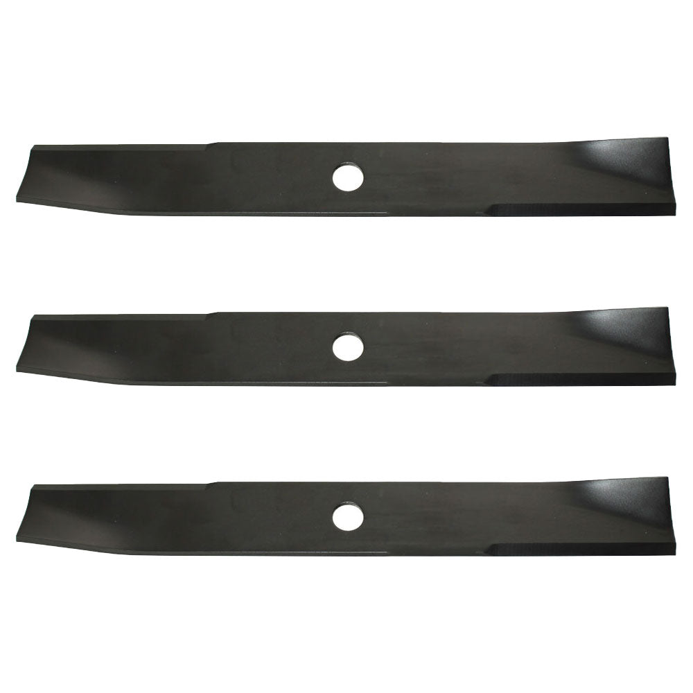 Three (3) New Aftermarket Blades Fits Toro 48" Riding Mowers 106078 106637