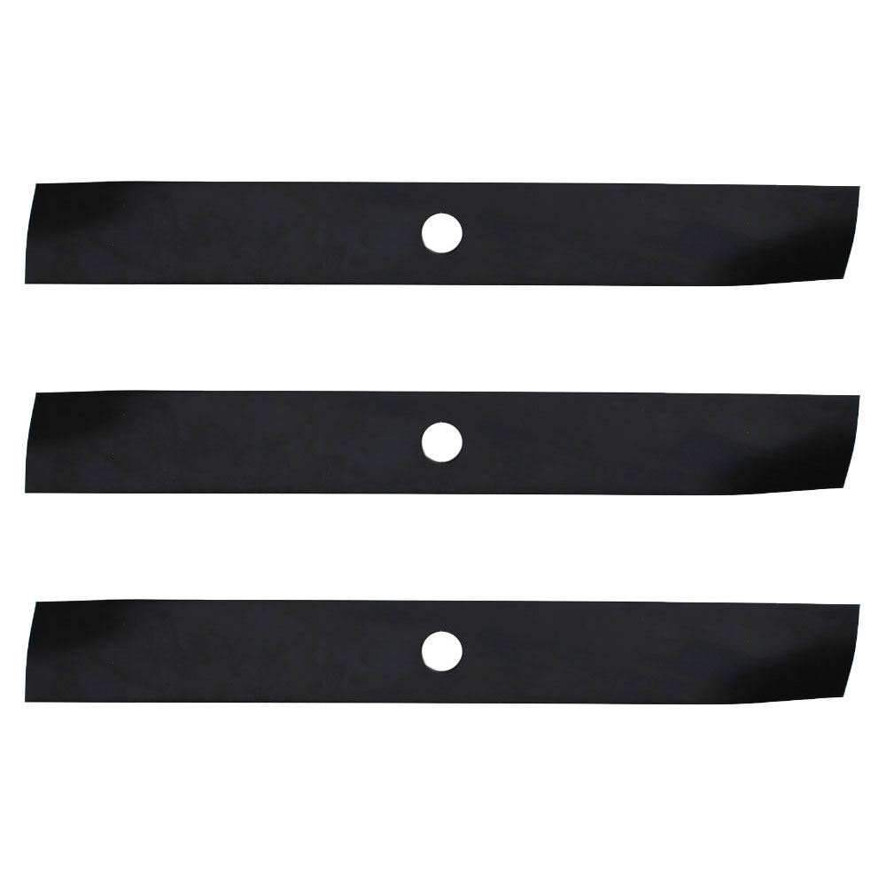 Three (3) New Aftermarket Blades Fits Toro 48" Riding Mowers 106078 106637