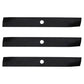 3 Mower Blades Fits Wheelhorse 48" Tractor 106637 520 312 314 416 516