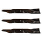 Qty 3: Hi-Lift Blade  Fits Snapper Replaces 7-9388