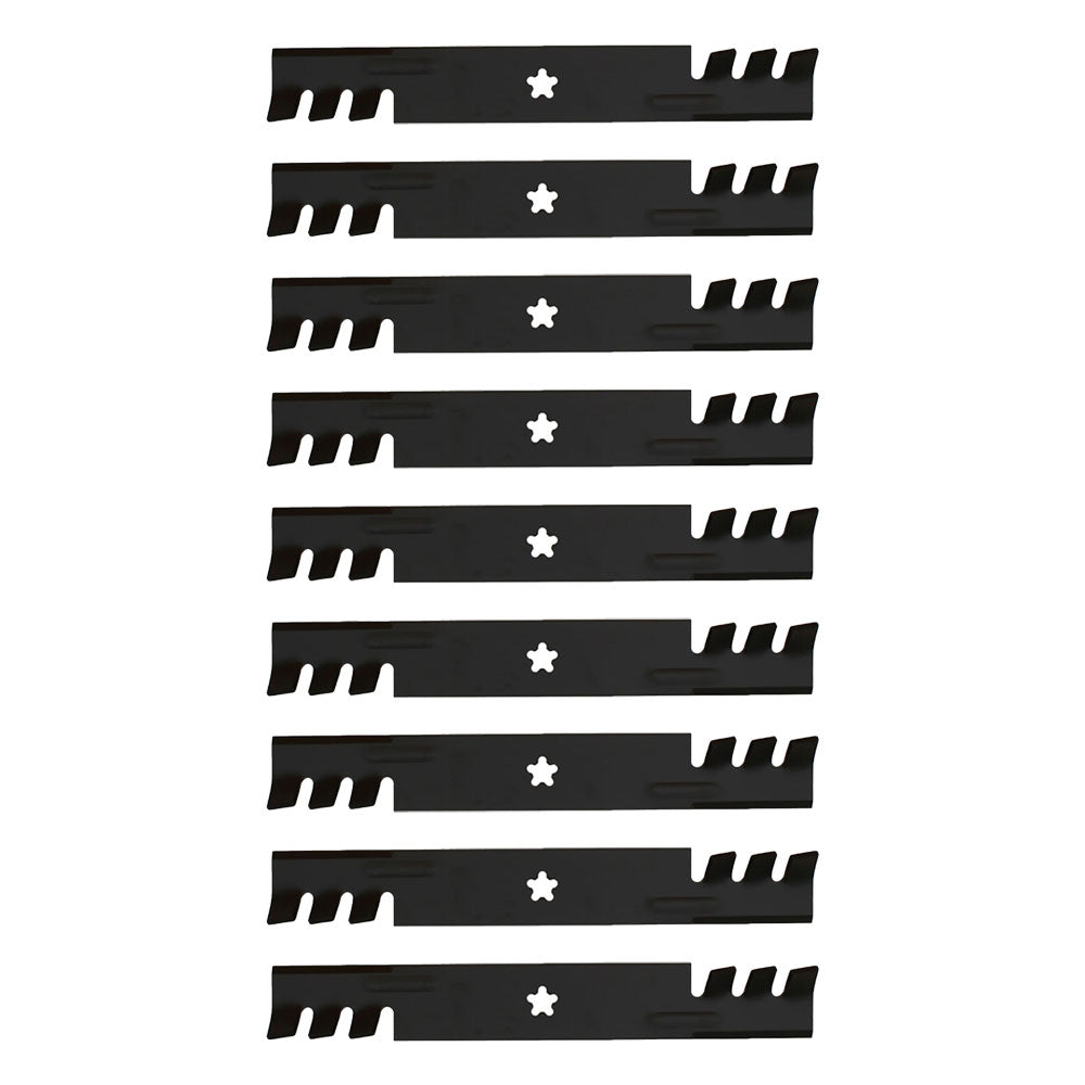 574870801 Qty. 9: Mulching Blades
 Fits Husqvarna GT48XLSI GT52XLS GT52XLSi