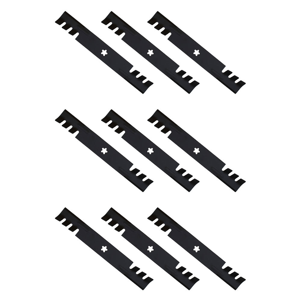 574870801 Qty. 9: Mulching Blades
 Fits Husqvarna GT48XLSI GT52XLS GT52XLSi