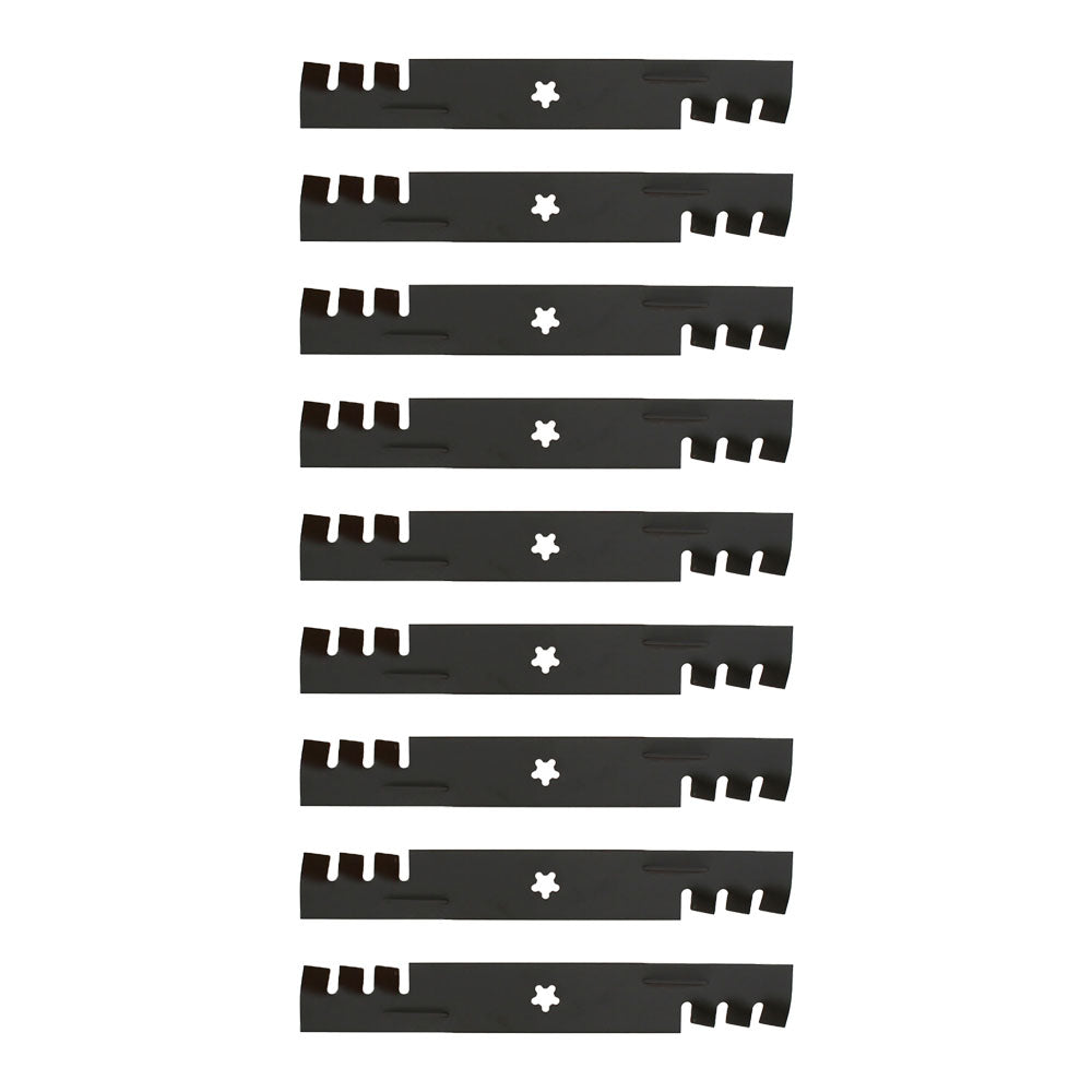 574870801 Qty. 9: Mulching Blades
 Fits Husqvarna GT48XLSI GT52XLS GT52XLSi