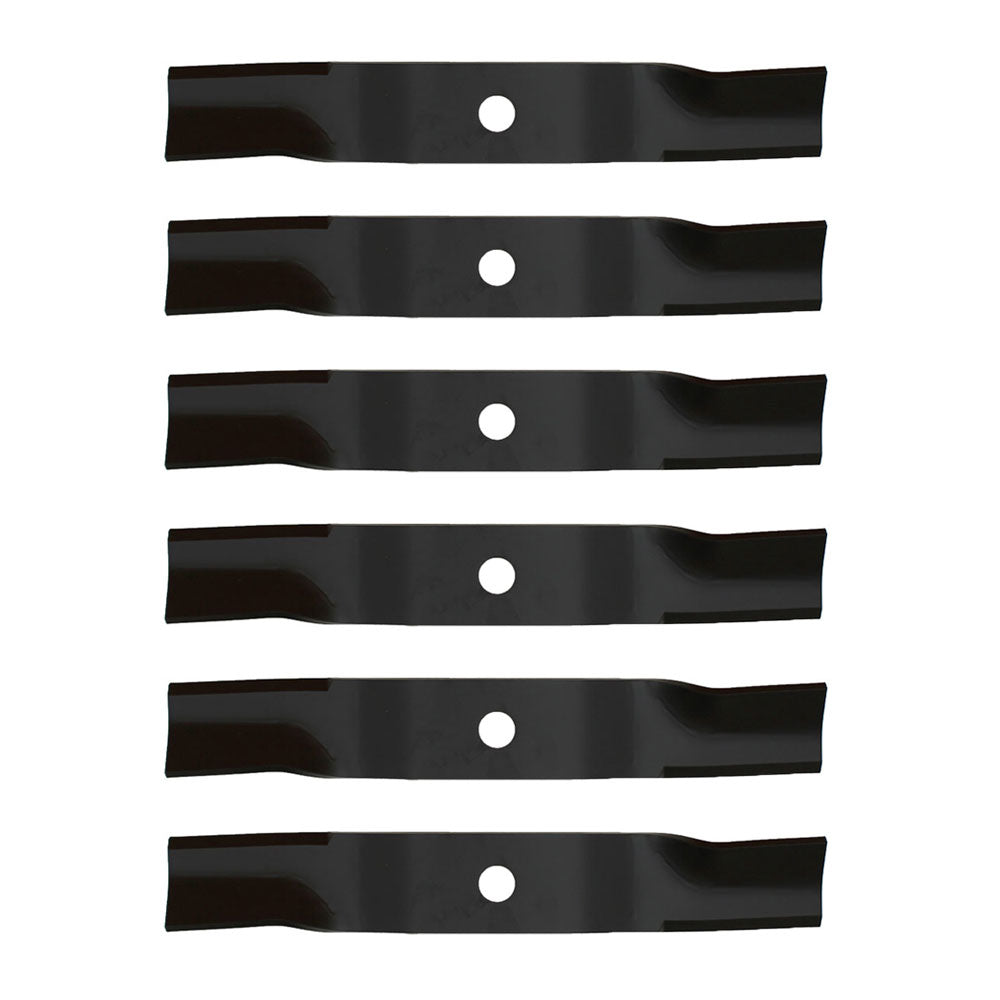 K5576-34350 Qty 6: Lawn Mower Blades Fits Kubota GR RCK48-GR ZD200 ZG200
