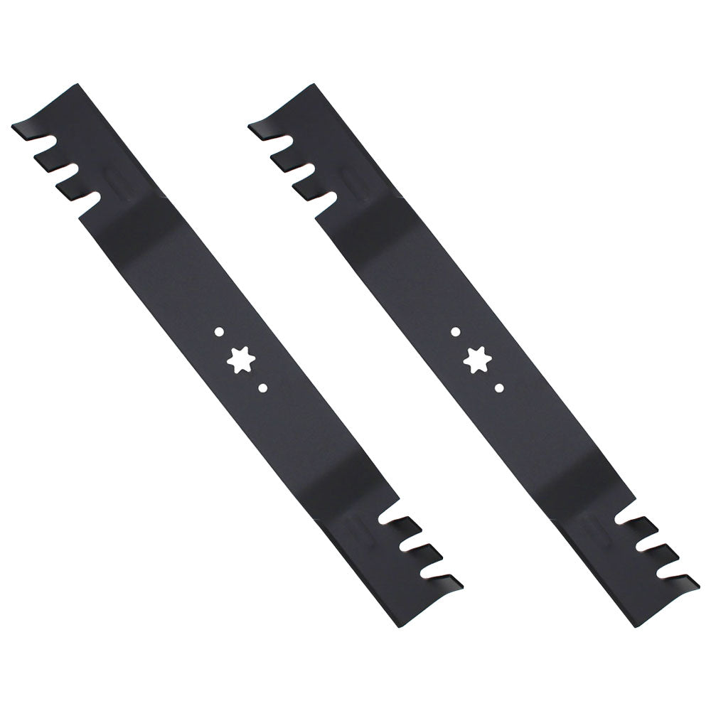 Mower Deck Mulch Blades - XT1 LT46 - XT2 LX46 - 46'' Deck Fits Cub Cadet