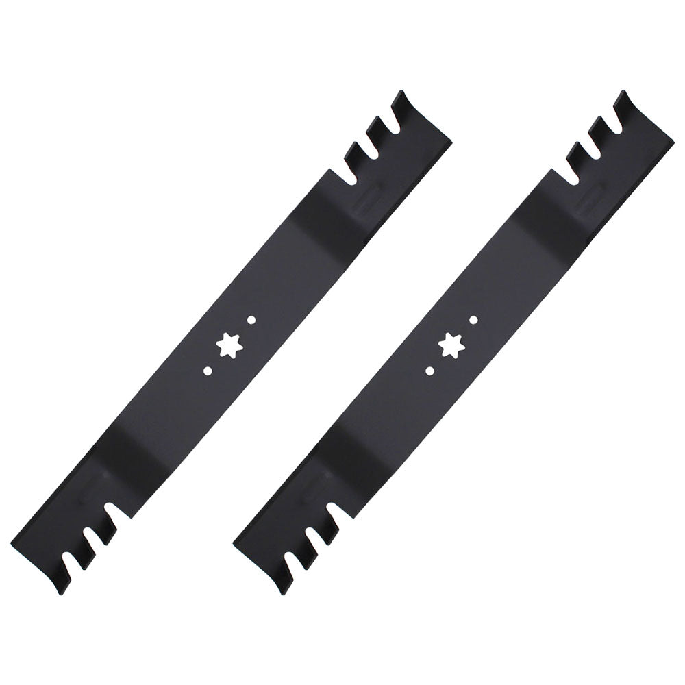 742-04244 Qty 2: Toothed Blade Fits MTD