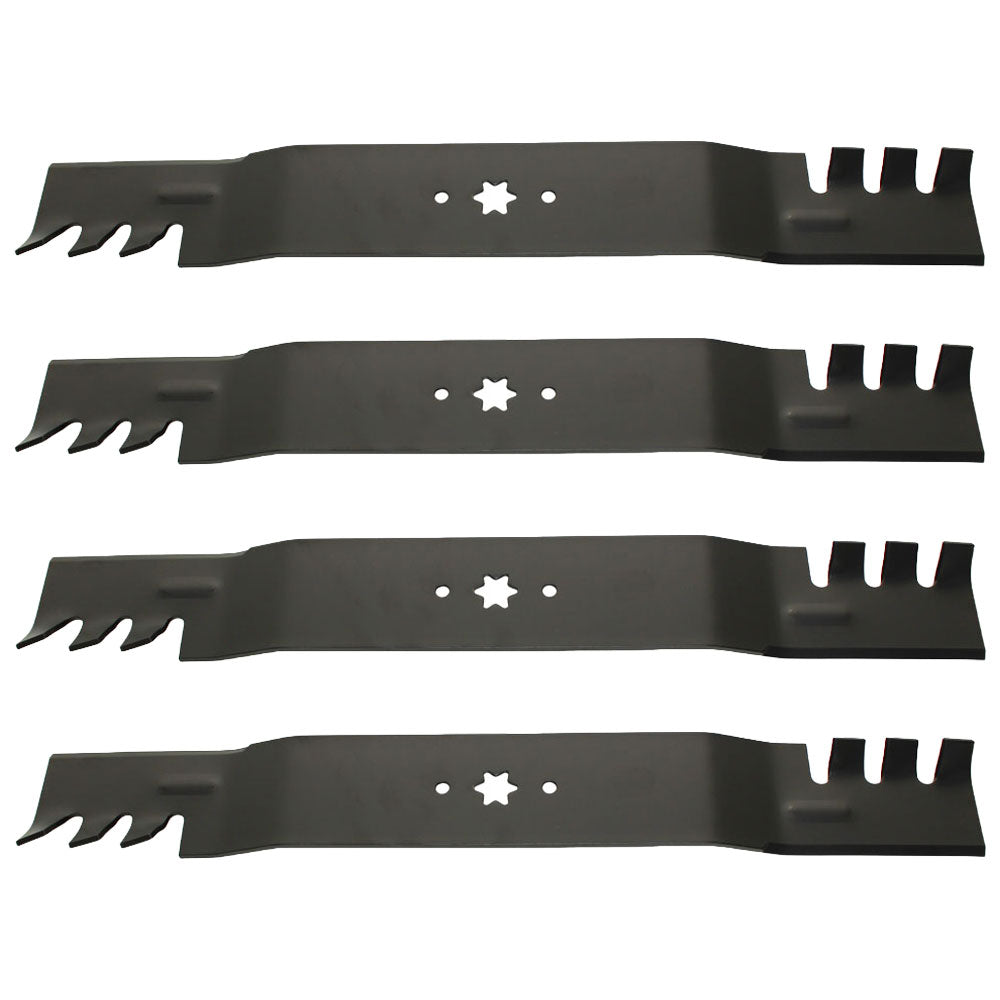 Qty 4: Toothed Blade
 Fits Cub Cadet Replaces 742-04244-Toothed