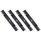 742-04244-Toothed Qty 4: Toothed Blade
 Fits Cub Cadet