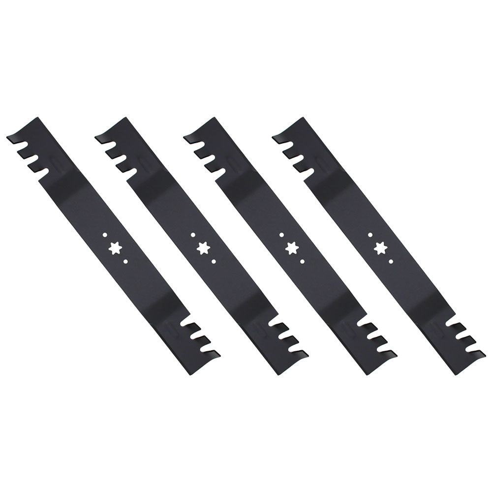 742-04244 Qty 4: Toothed Blade
 Fits MTD