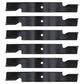 50-3161 Qty 6: High Lift Mower Blade Fits Windsor