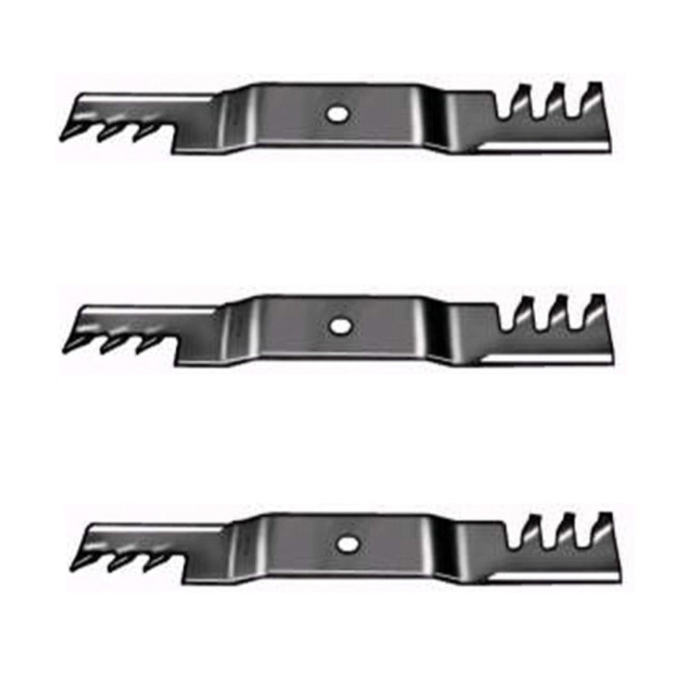 (3) Blades: 44" SFS Deck 15-1/2" 5/8" 94-026 For Wheelhorse Fits Toro