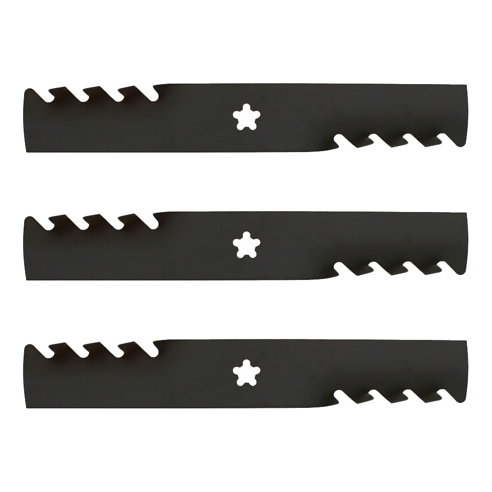 539113425 Qty 3: Mulching Blade
 Fits Husqvarna 966659801 EZ 22 CE (966880101)