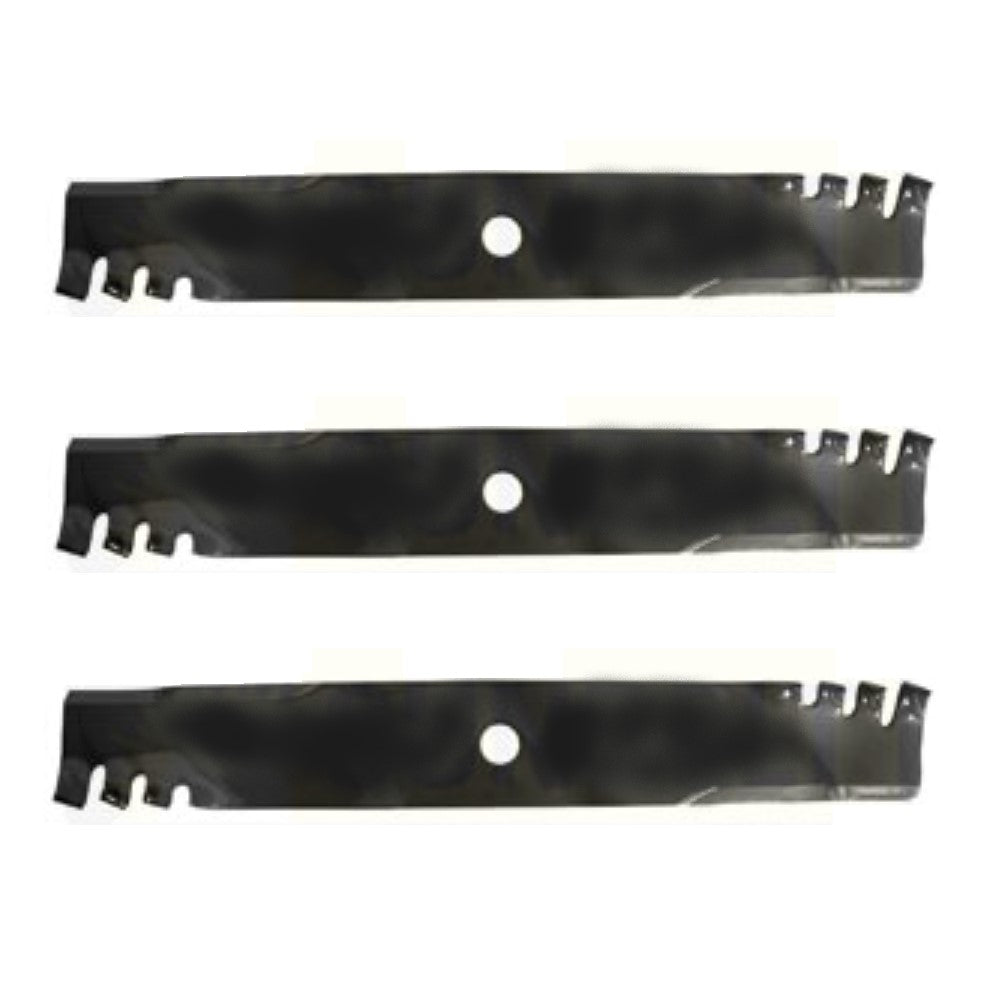 3 Mulching Blades Fits John Deere 60" 7 Iron Deck M128485 M131958